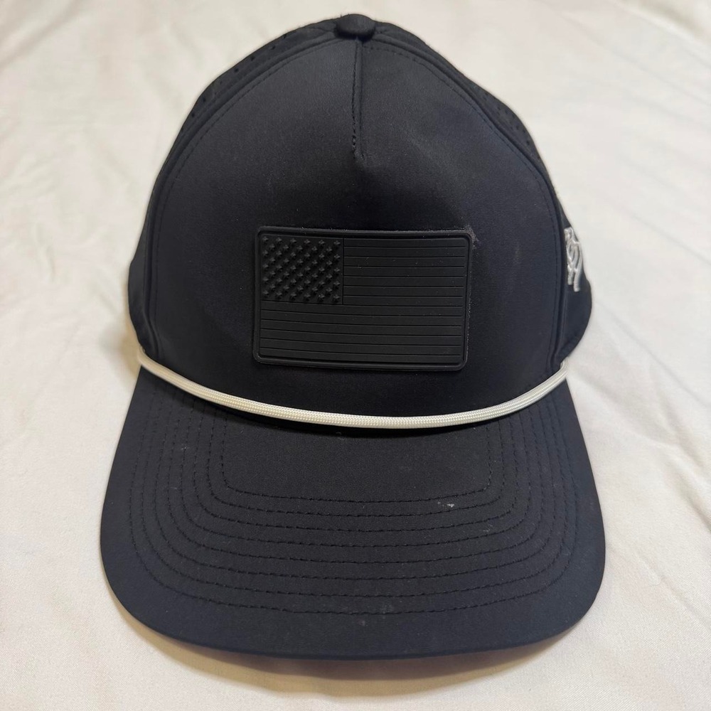Black American Flag Hat